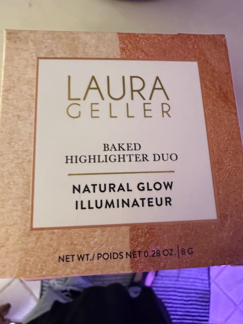 Laura Geller Baked Highlighter Duo — Rose Gold & Champagne